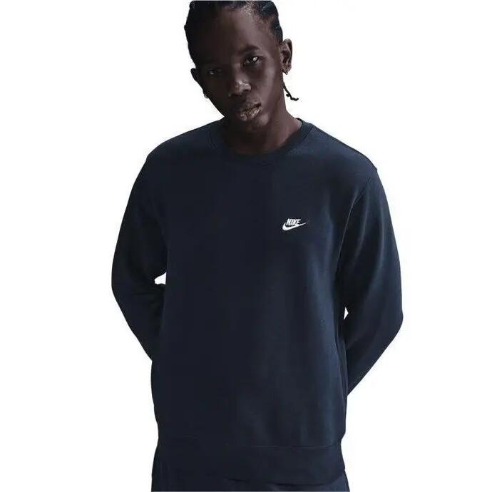 Sweat CLUB Homme (Noir Obsidien / Blanc) 2/6