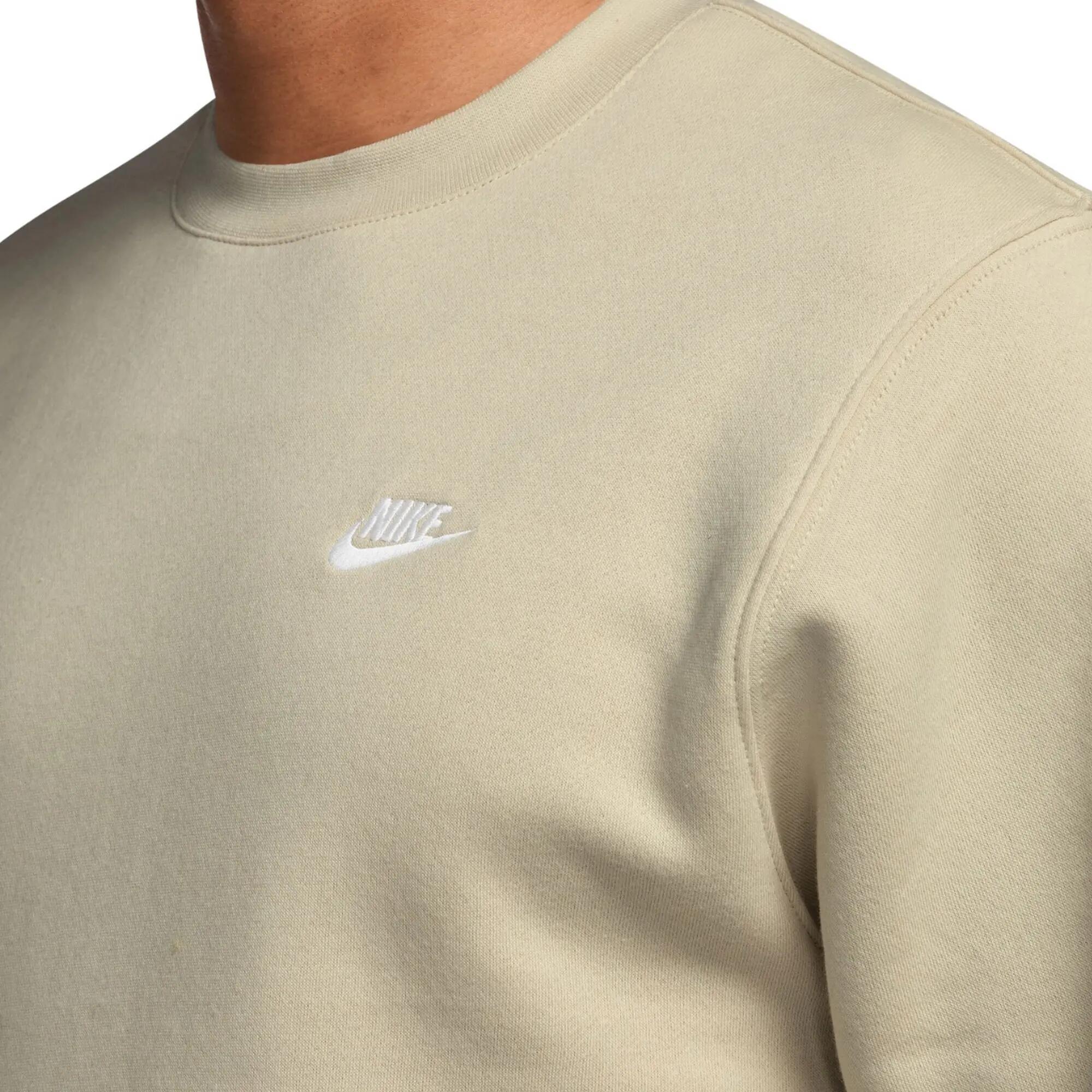 "Club" Sweatshirt für , Rundhalsausschnitt Herren Helles Khaki/Weiß 5/5