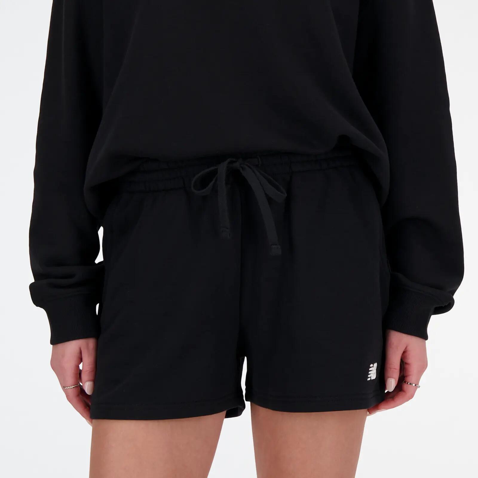 Pantalones cortos para Mujer New balance Essentials  Negro 7/7