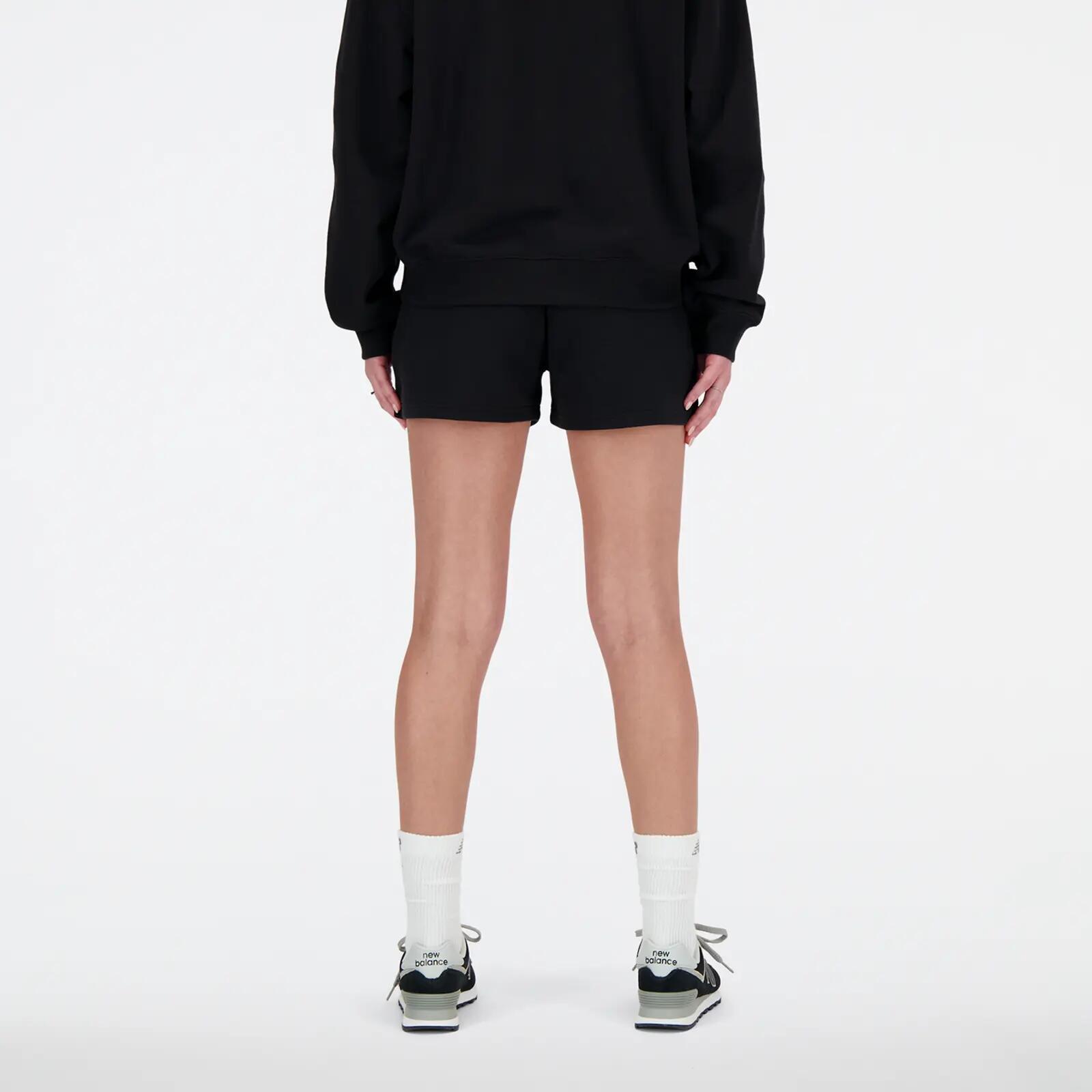 Pantalones cortos para Mujer New balance Essentials  Negro 6/7