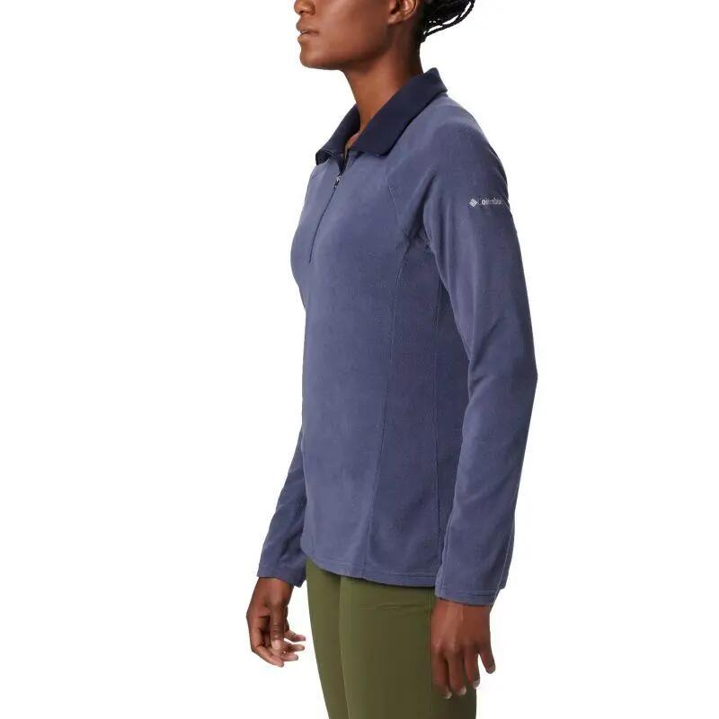 "Glacial IV" FleeceOberteil für , mit halbem Reißverschluss Damen Dunkles 6/7