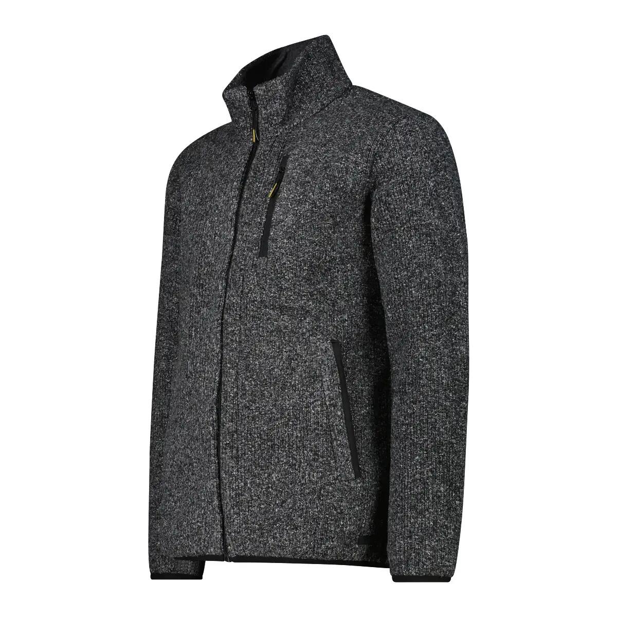 Polaire chinée en polyester recyclé CMP 2/8