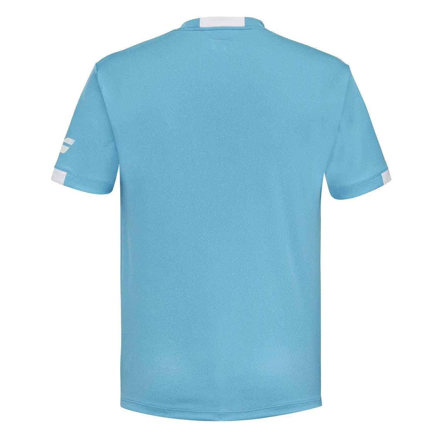 PLAY CREW NECK TEE CYAN BLUE BOY 2/5