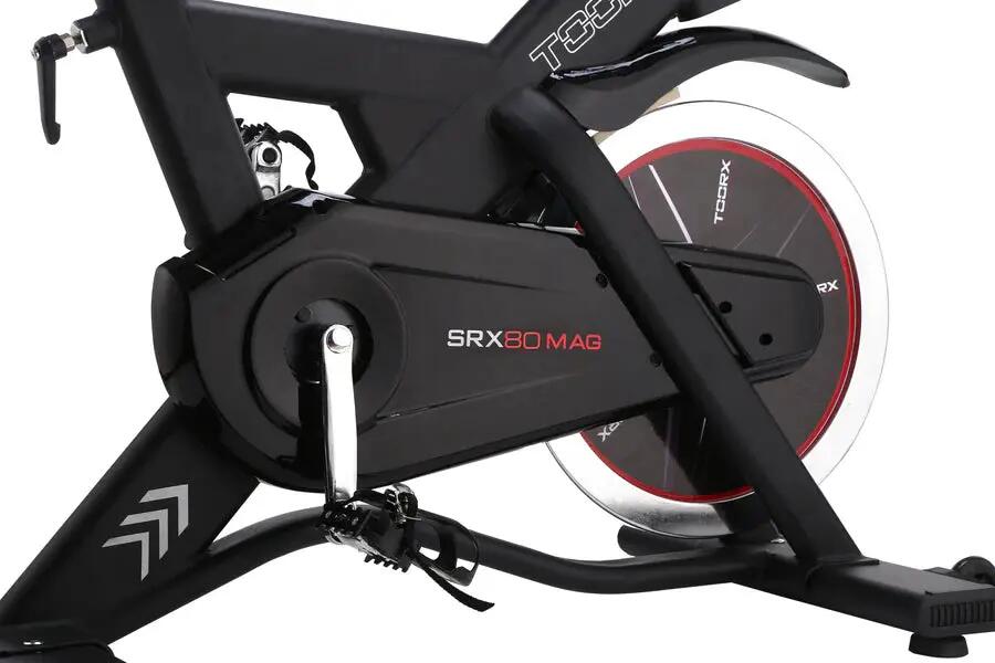 Second hand - Spin Bike SRX-80MAG Volano 24 kg - Stato eccellente 3/7
