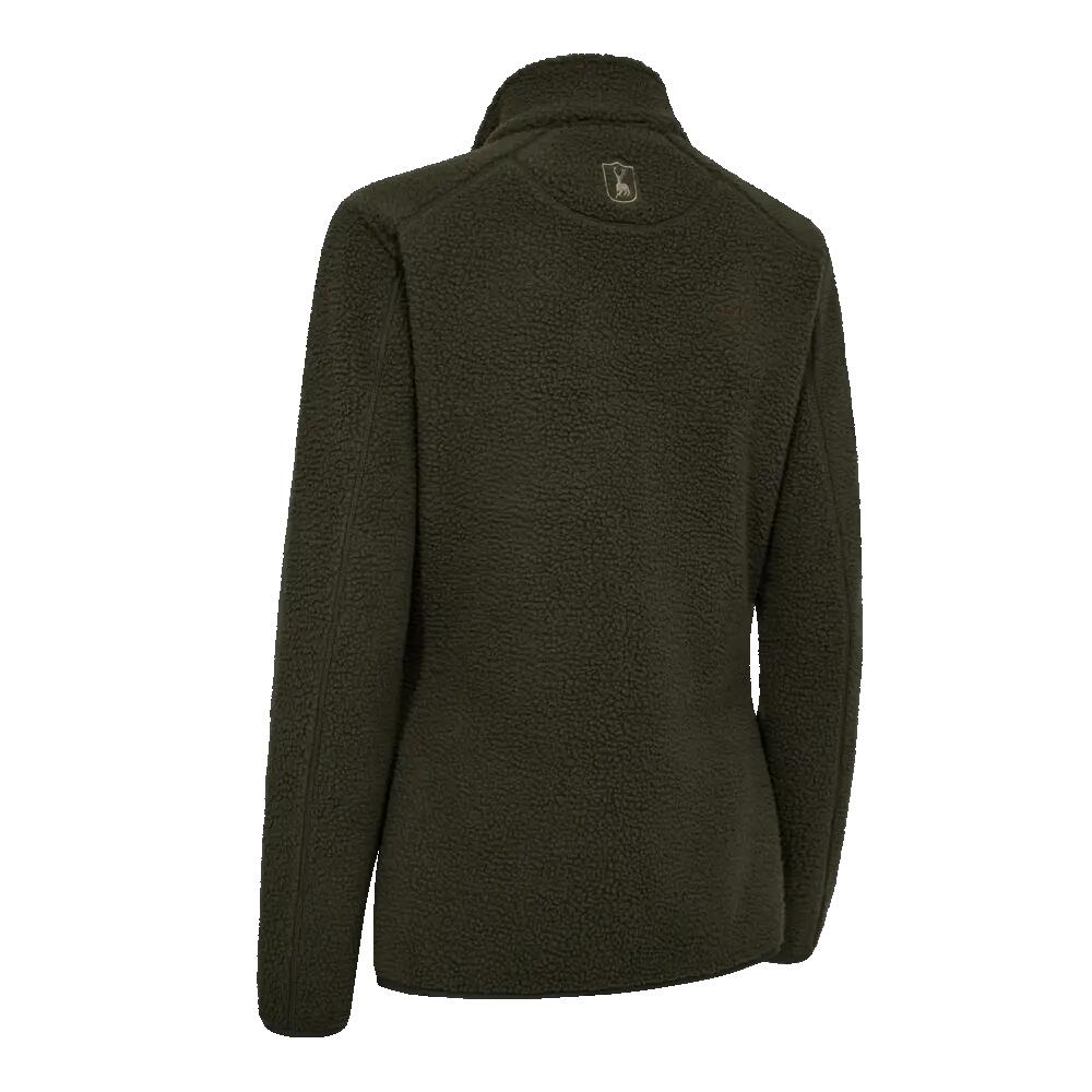 Lady Atlas Fleecejacke - Forest Green, weich und geräuscharm 2/2