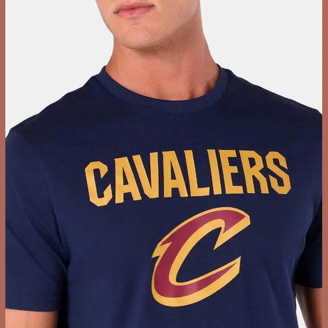 T shirt  New Era NBA CLECAV Navy 4/6