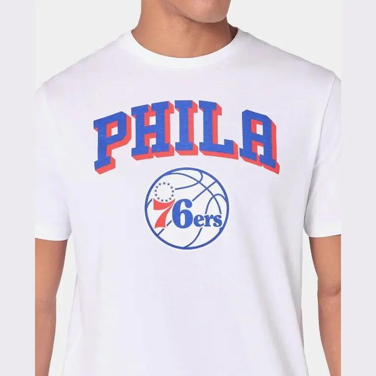 T shirt  New Era NBA PHI79E White 6/6