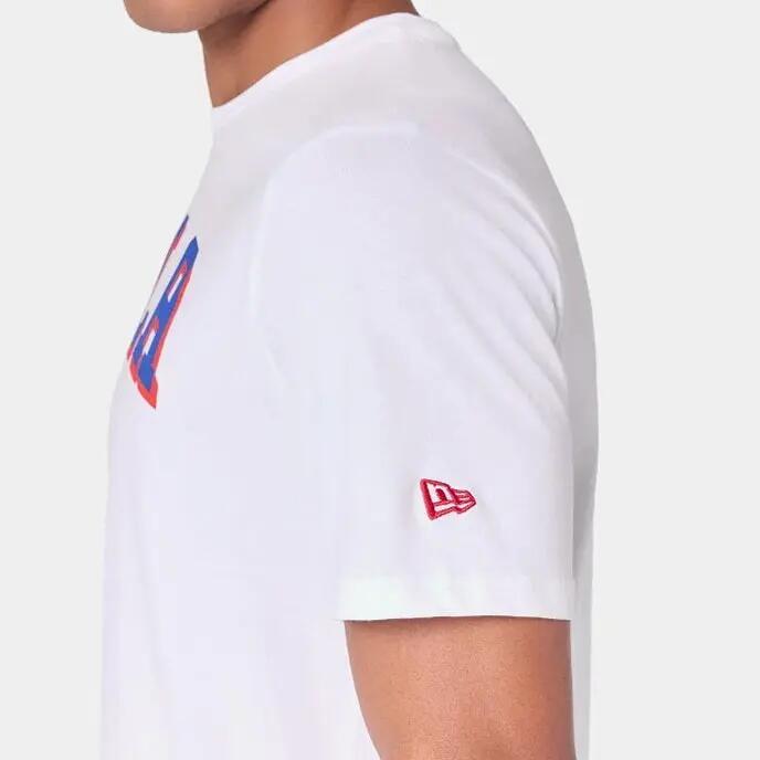 T shirt  New Era NBA PHI79E White 4/6