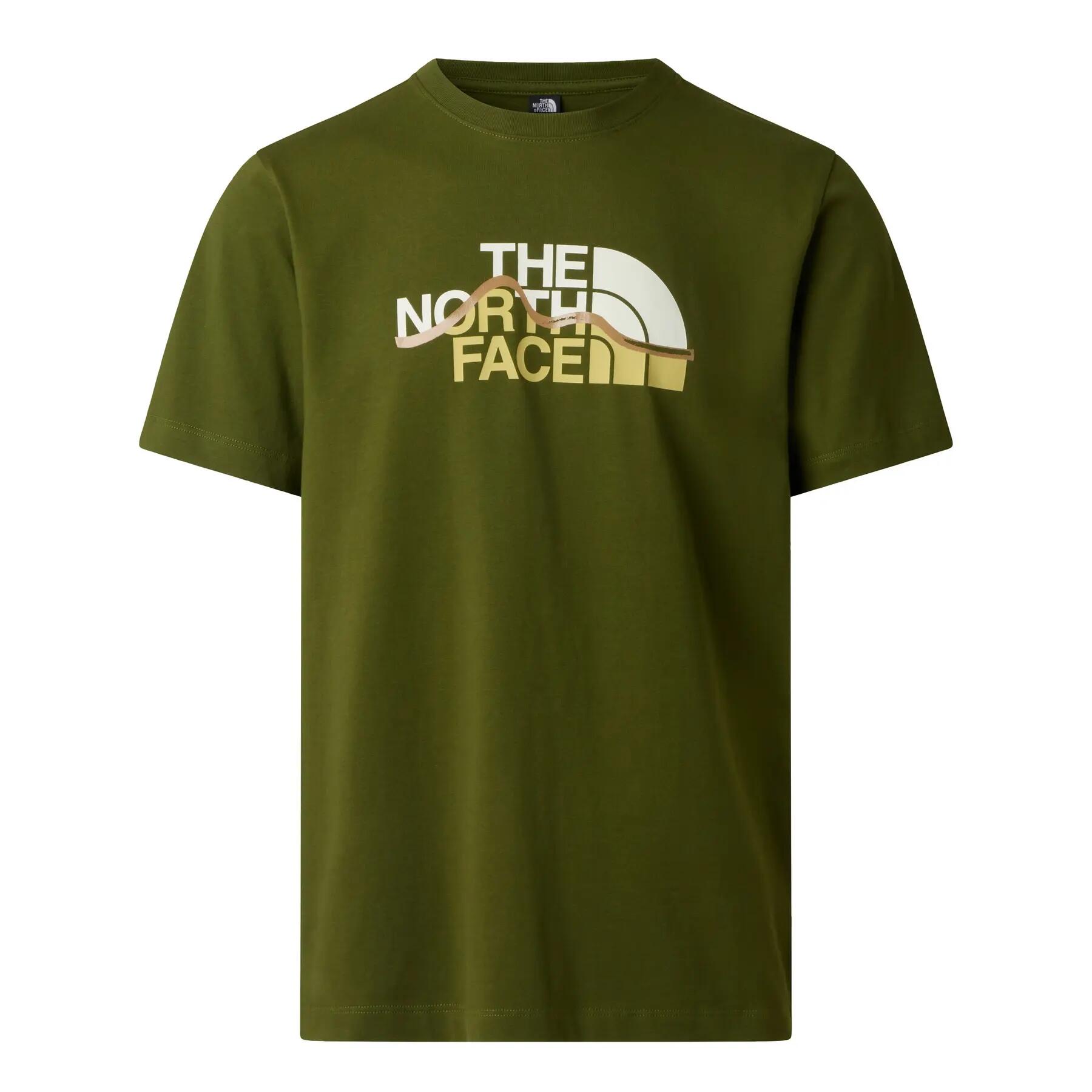 THE NORTH FACE MOUNTAIN LINE heren sport t-shirt 1/6