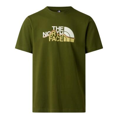 The north face mountain line heren sport t-shirt