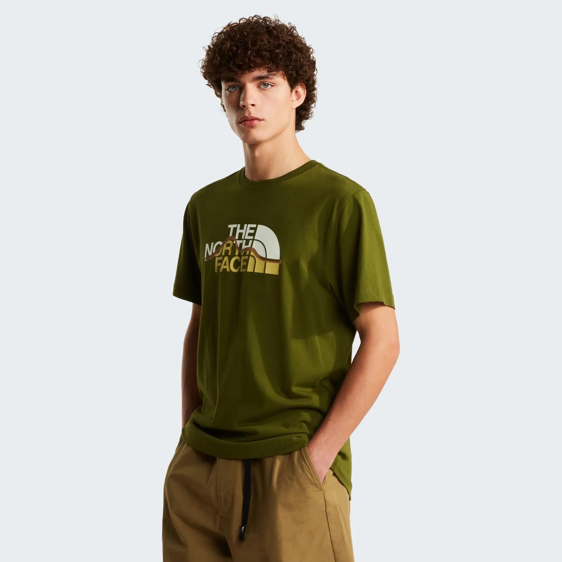 THE NORTH FACE MOUNTAIN LINE heren sport t-shirt 3/6
