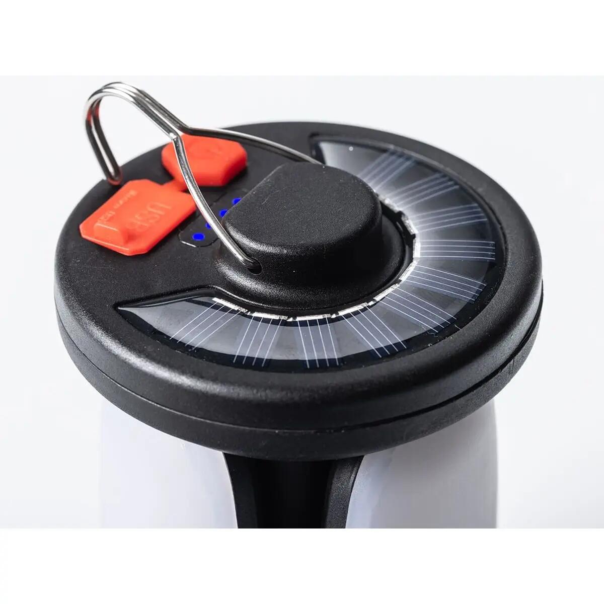 Lampa kempingowa rozkładana LED Kvitnes, 400 lm, z funkcją powerbanku 7/9