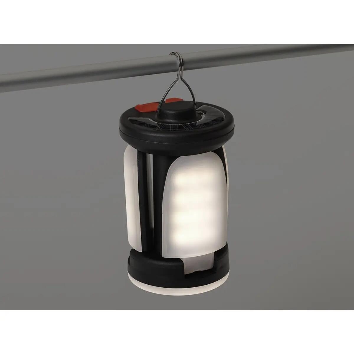 Lampa kempingowa rozkładana LED Kvitnes, 400 lm, z funkcją powerbanku 3/9