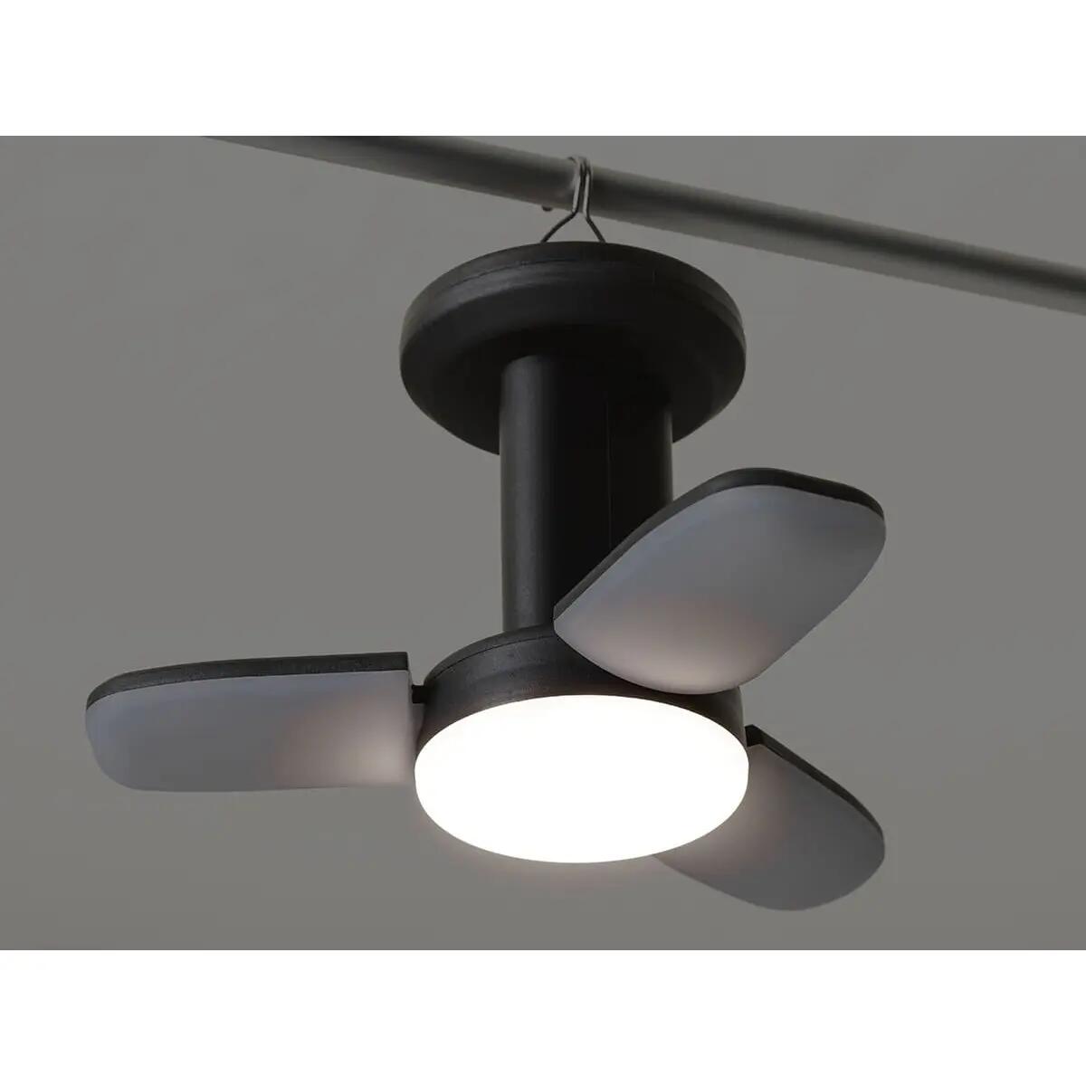 Lampa kempingowa rozkładana LED Kvitnes, 400 lm, z funkcją powerbanku 2/9