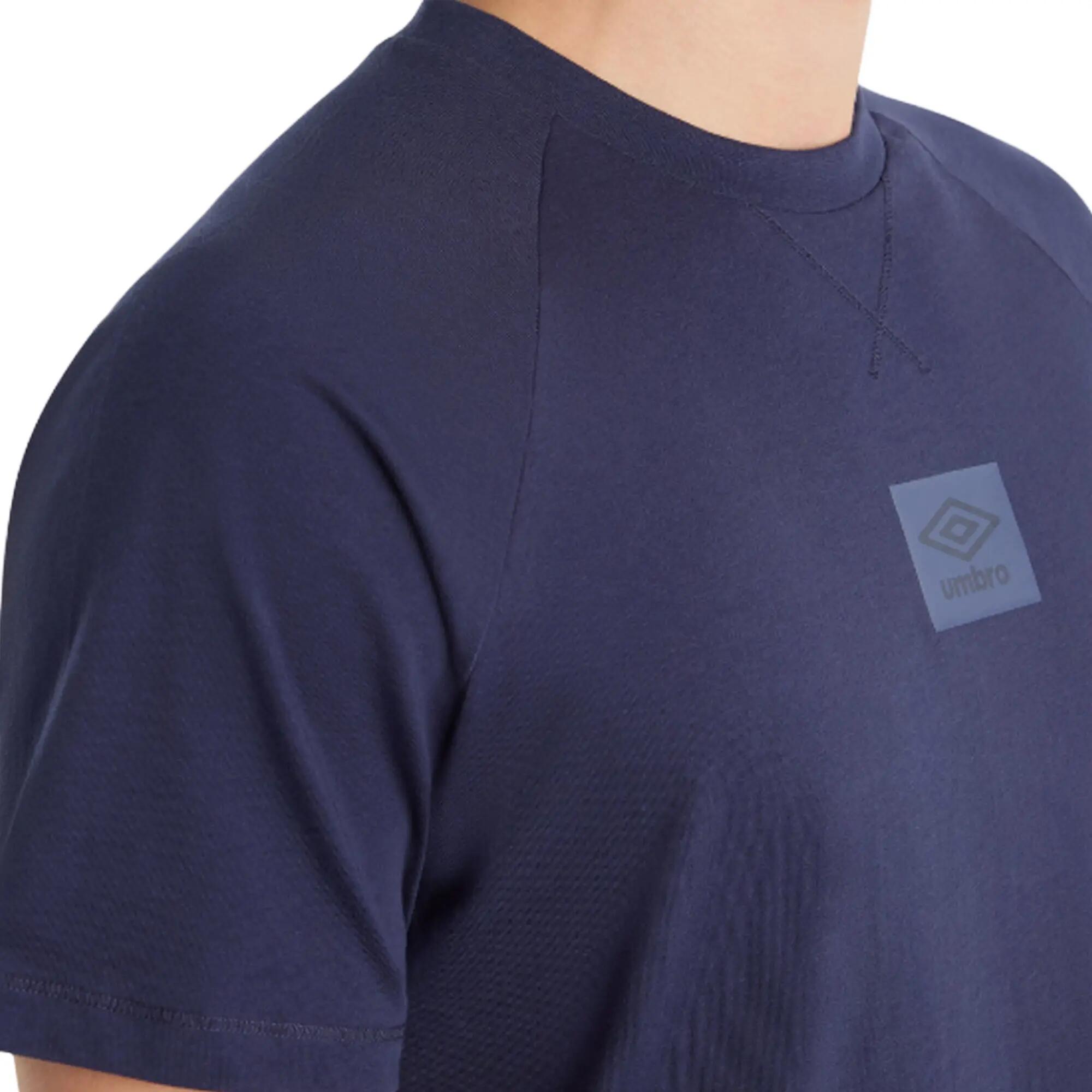Maglietta Logo Box A Strati Uomo Umbro Caban 4/4