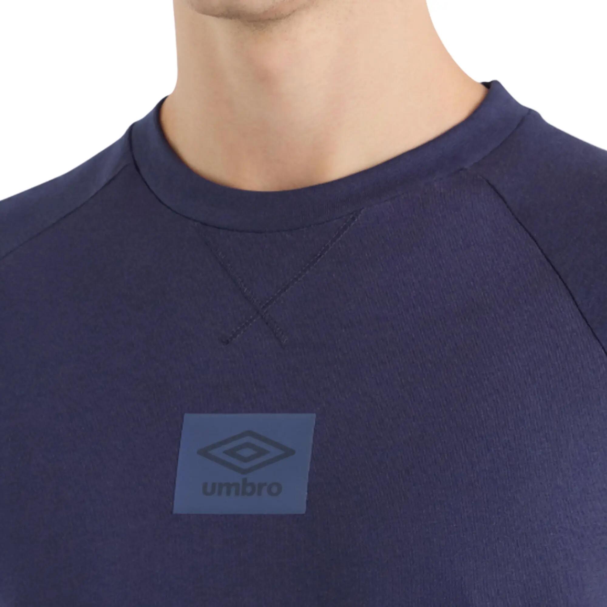 Maglietta Logo Box A Strati Uomo Umbro Caban 3/4