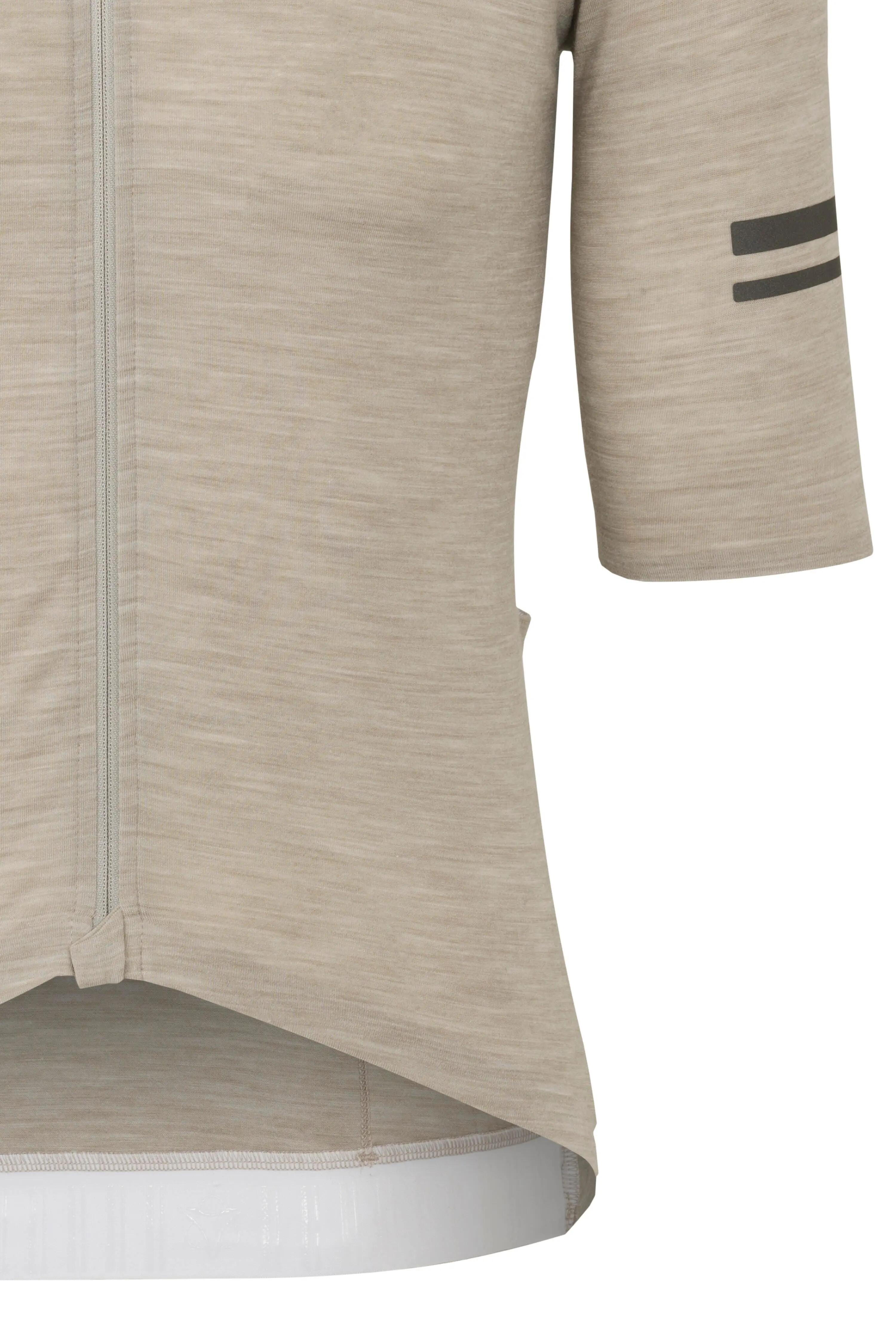Heren wielershirt met korte mouwen Merino Performance grijs 4/7