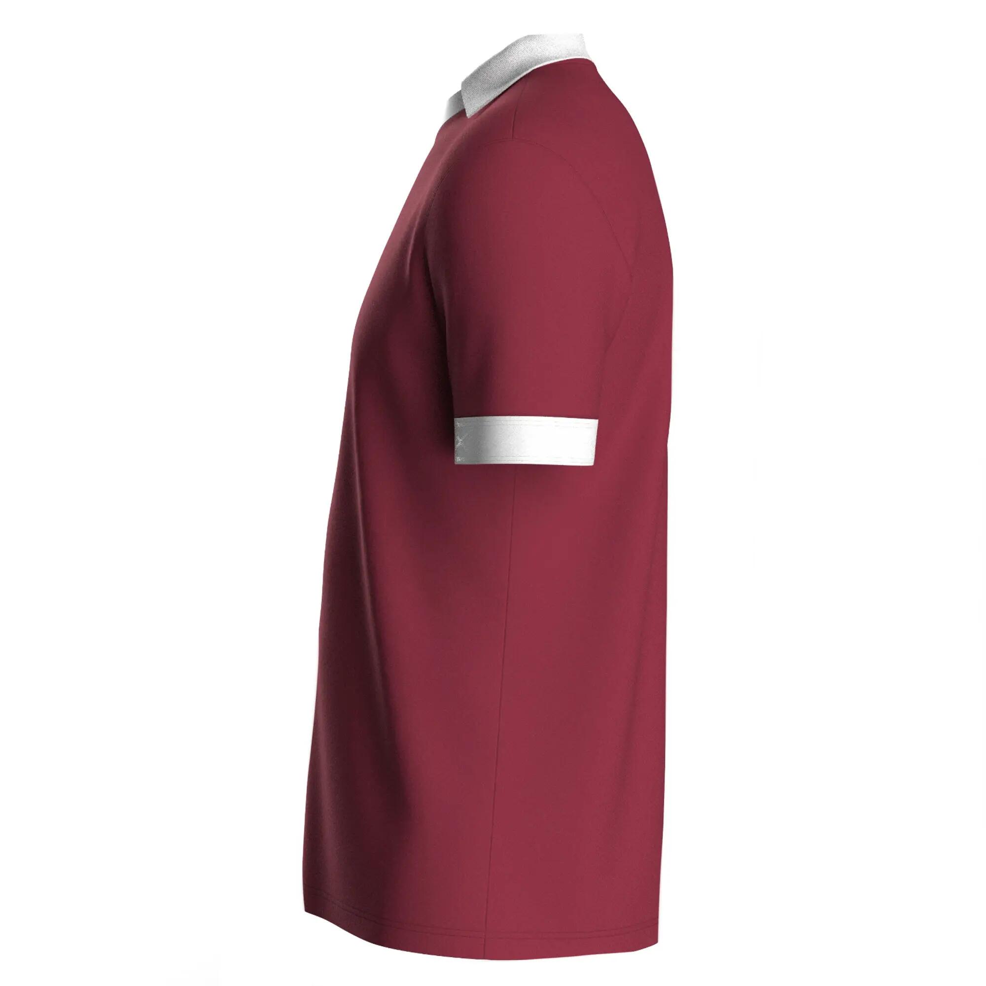 Mens Tempest Jersey (New Claret/White) 5/5