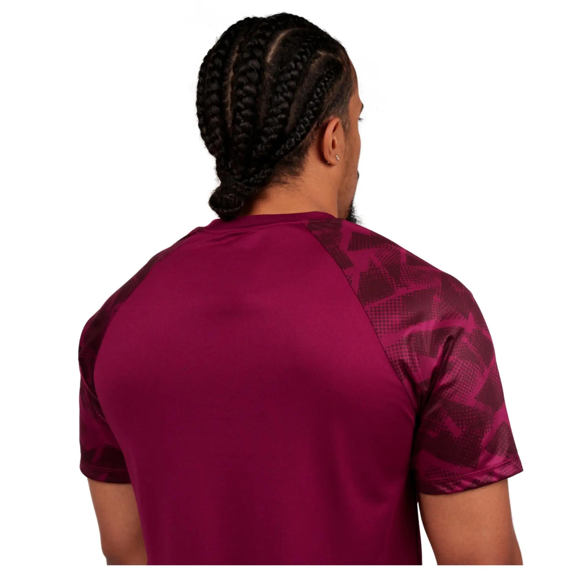 "Atlas" Trikot für Herren Weinrot/Weiß 4/4