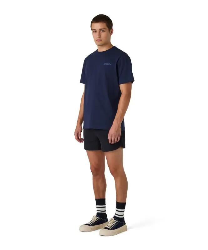 CCM SS4 Tee Classic Navy S para adultos camiseta de manga corta y larga 4/5