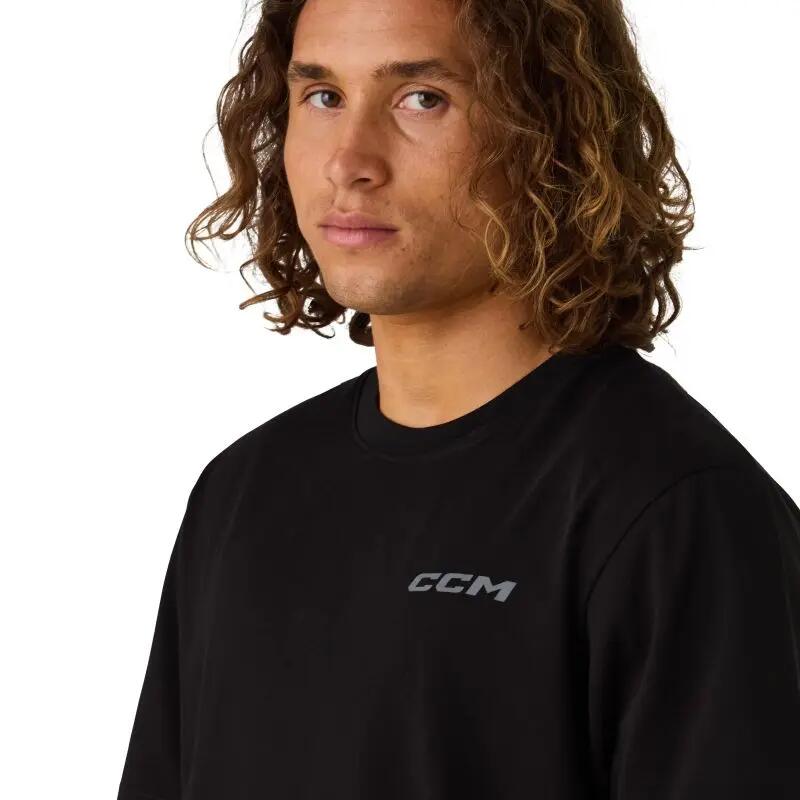 T-shirt młodzieżowy CCM Casual 3/5