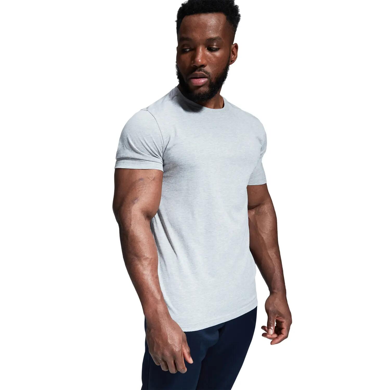 Tshirt Motif/style Uni CLUB Homme (Gris) 5/5