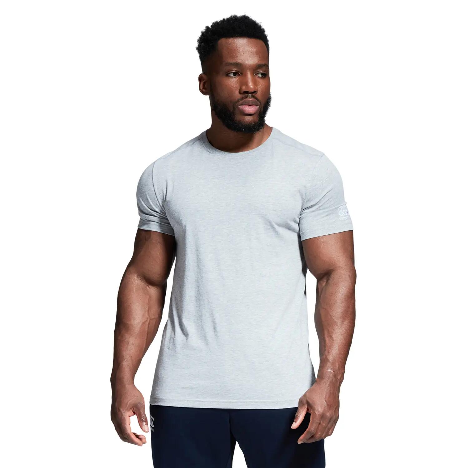 Tshirt Motif/style Uni CLUB Homme (Gris) 4/5
