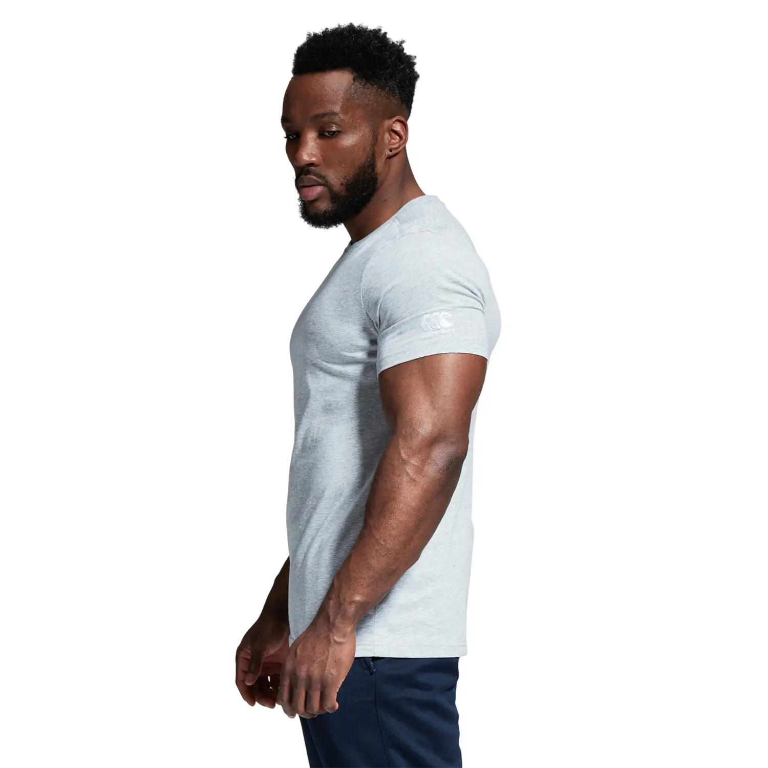 Tshirt Motif/style Uni CLUB Homme (Gris) 3/5