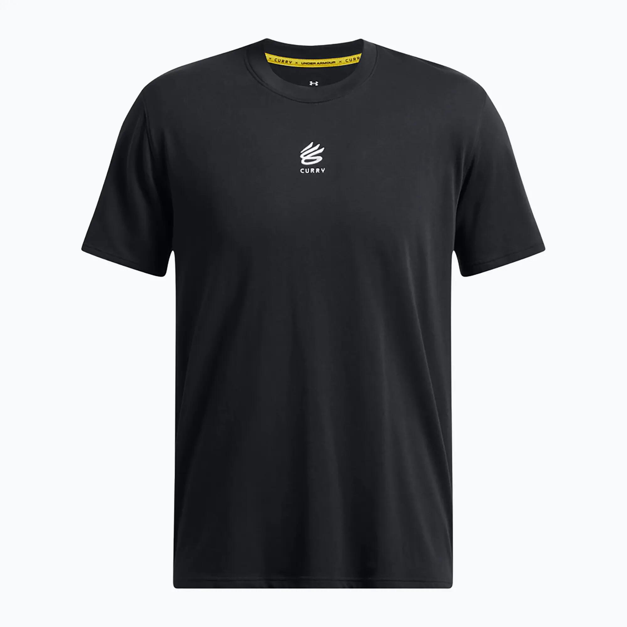 Férfi póló Under Armour Curry Hvyweight Logo Tee 3/4