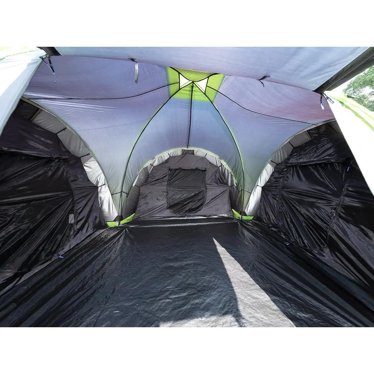 Tente de camping dôme familiale Daytona XXL - 6 personnes - 3 cabines 6/16