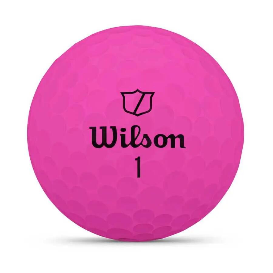 Wilson Dua Soft Golf Topu - Duo Soft Golf Ball Pink 12-BALL WG2009108 1/4