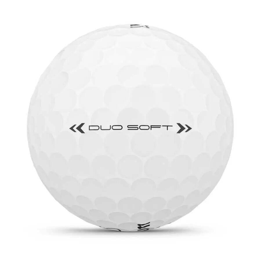 Wilson Dua Soft Golf Topu - Duo Soft Golf Ball White 12-BALL WG2009102 3/3