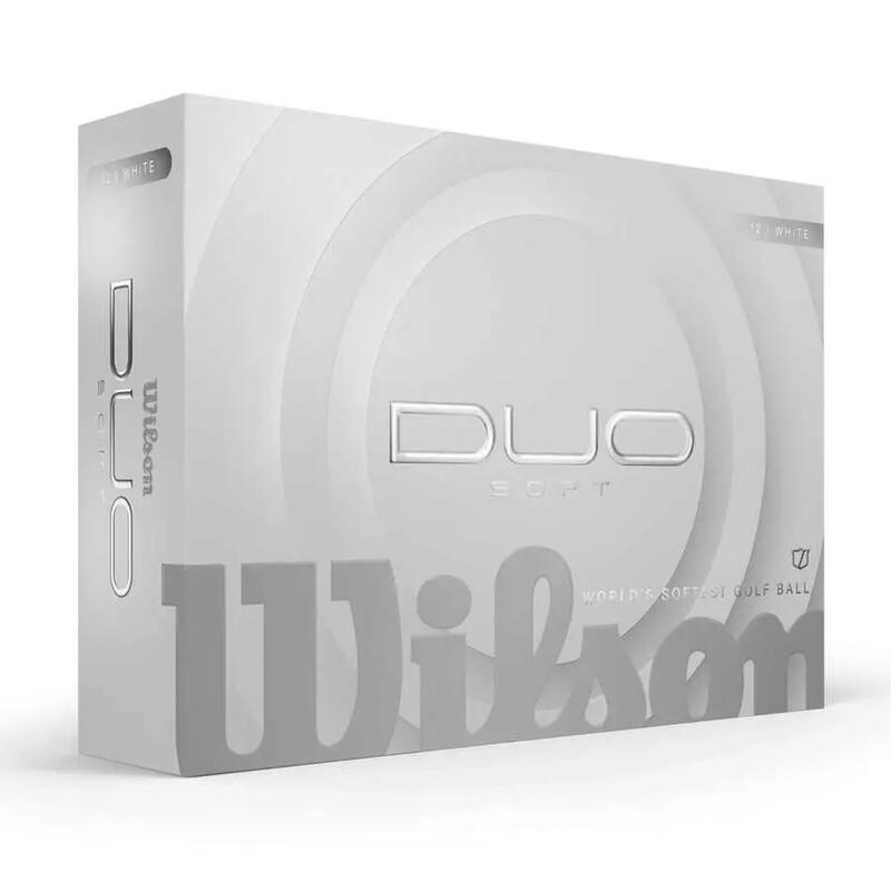 Wilson Dua Soft Golf Topu - Duo Soft Golf Ball White 12-BALL WG2009102