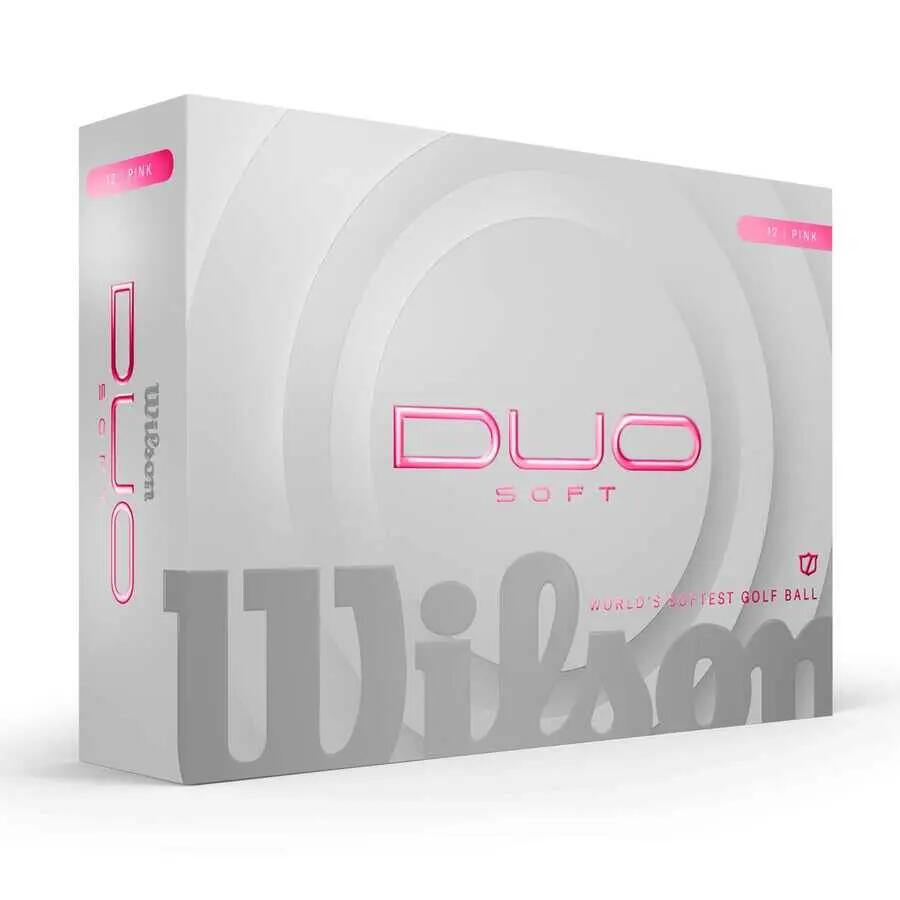 Wilson Dua Soft Golf Topu - Duo Soft Golf Ball Pink 12-BALL WG2009108 3/4