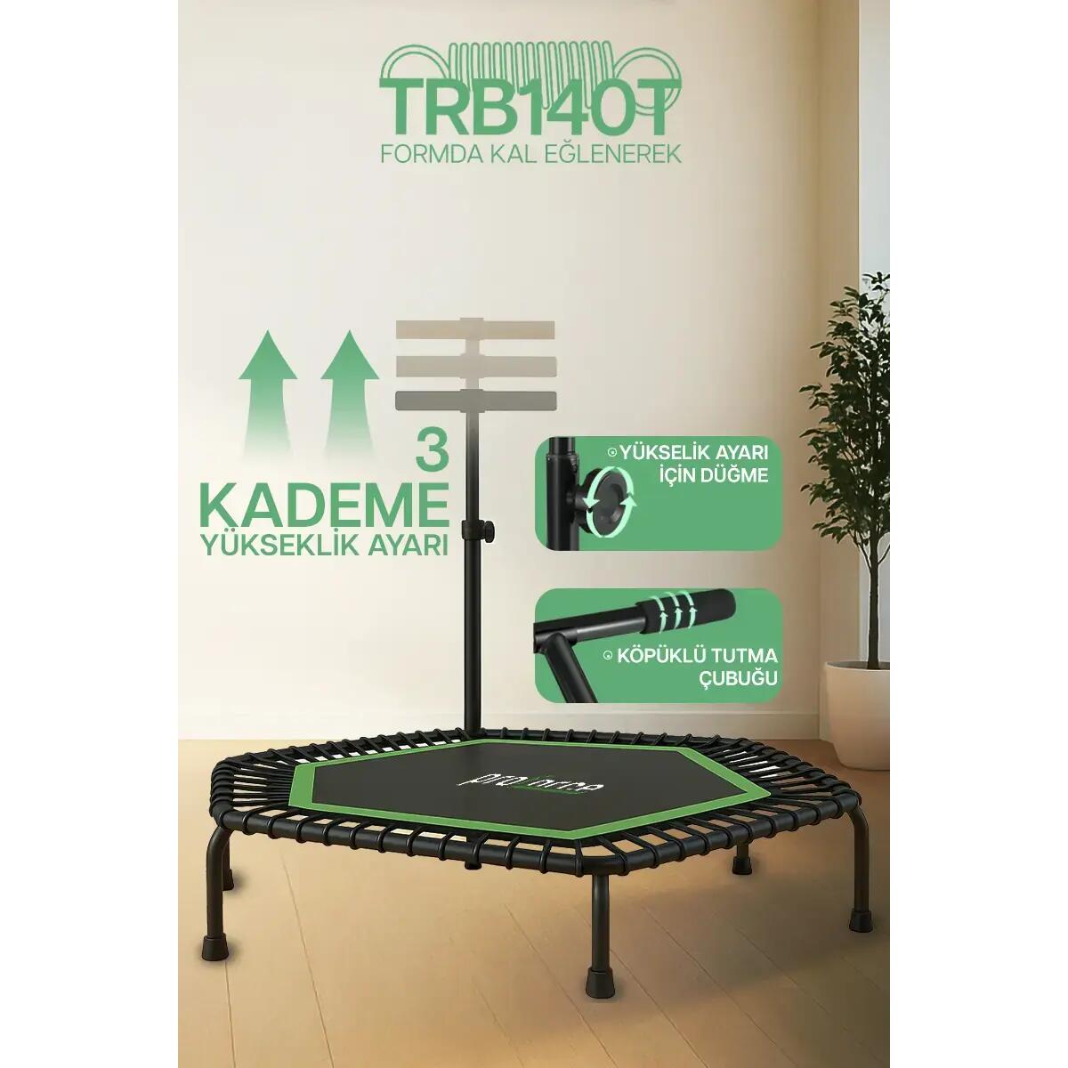 PROFORCE TRAMBOLİN 140 CM TUTACAKLI TRB140T