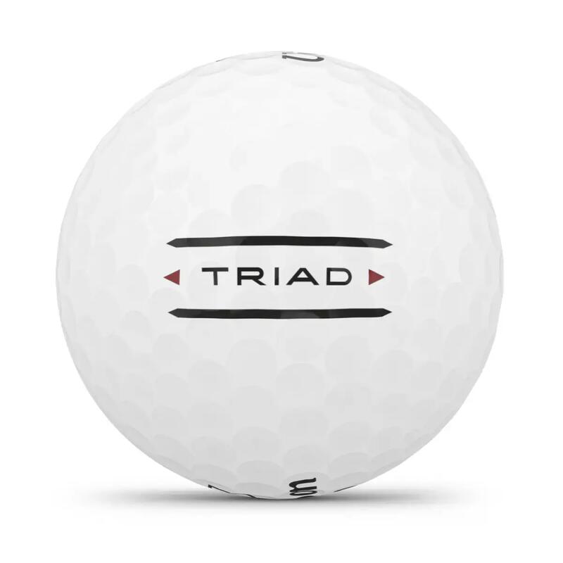 Wilson Triad Golf Topu - Triad Golf Ball White 2-BALL WG2009001