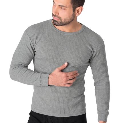Herren Skiunterwäsche Funktionsunterwäsche Langarmshirt Rundhals Innenfleece