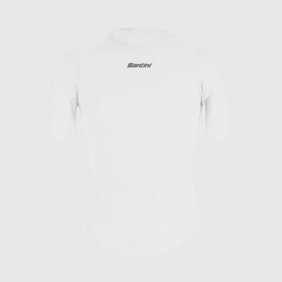 Delta Linea Men's Short Sleeve Base Layer - Bianco