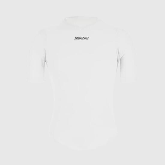 Delta Linea Men's Short Sleeve Base Layer - Bianco