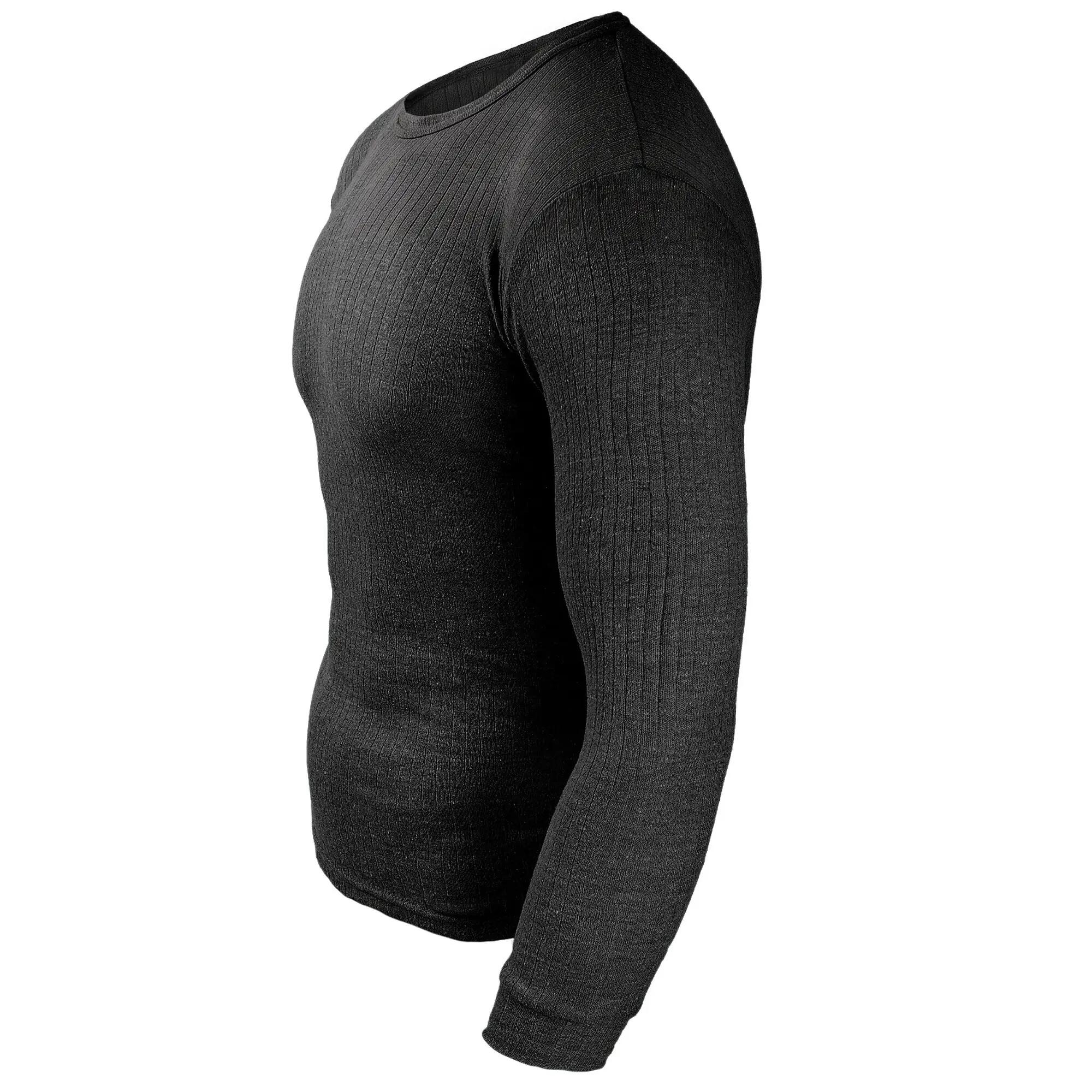 Herren Skiunterwäsche Funktionsunterwäsche Langarmshirt Rundhals Innenfleece 4/7