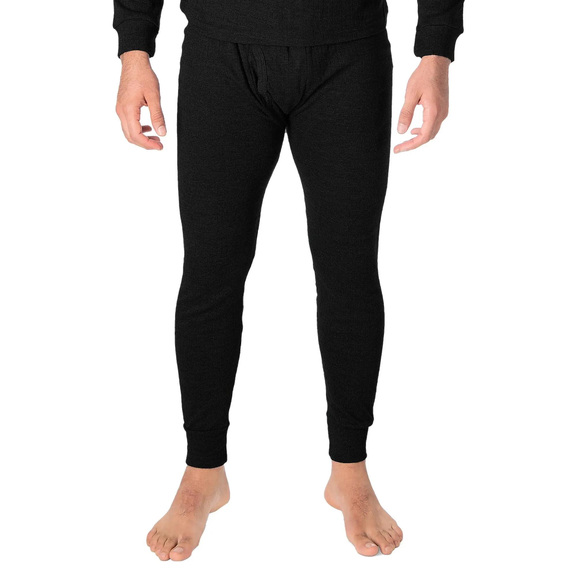 Herren Skiunterwäsche lange Funktionsunterhose mit Innenfleece und Eingriff 2/7