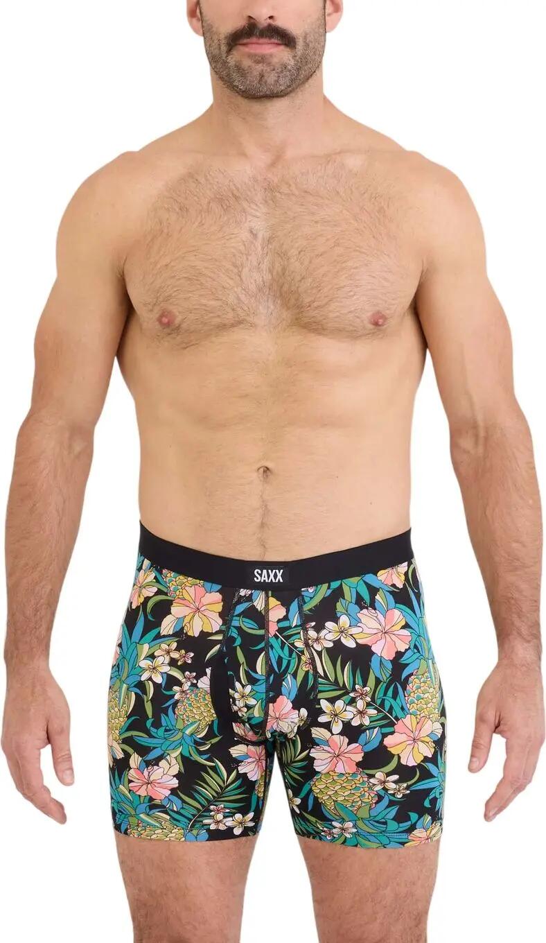 Boxer Saxx Daytripper Comfort Stretch Noir/Multicolore 2/4