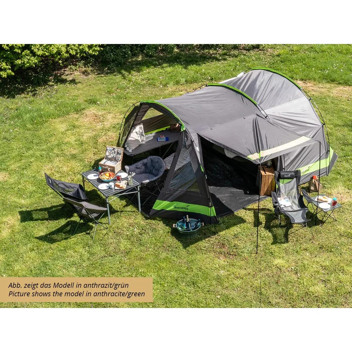 Gebraucht - Tunnelzelt Kambo 4 - Campingzelt 4 Personen - 1x dunkle Kabine 11/14