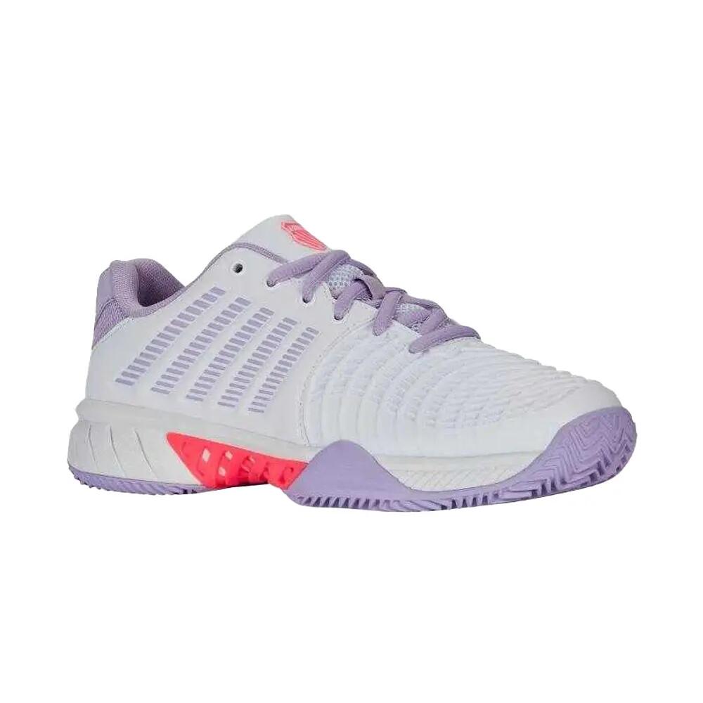 WHITE / PURPLE / RED