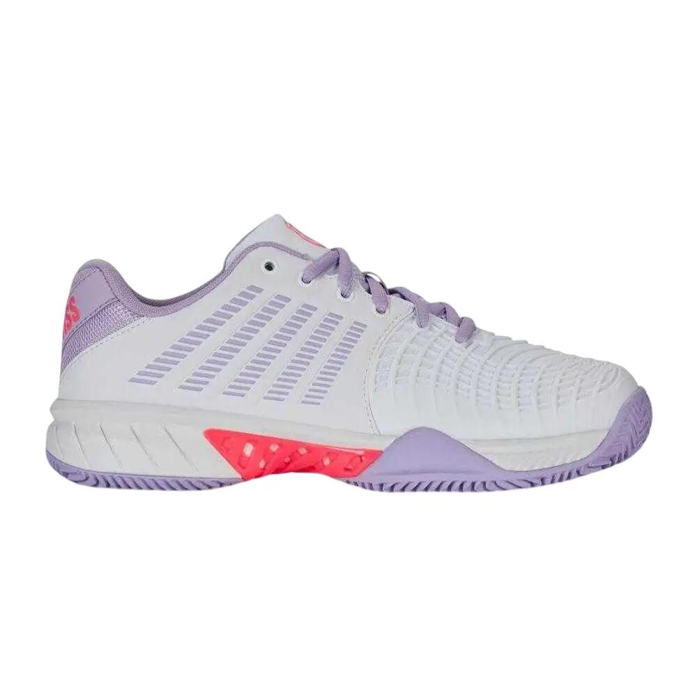 Zapatillas Deportivas Express Light 3 Clay para Mujer Blanco, Violeta 4/7