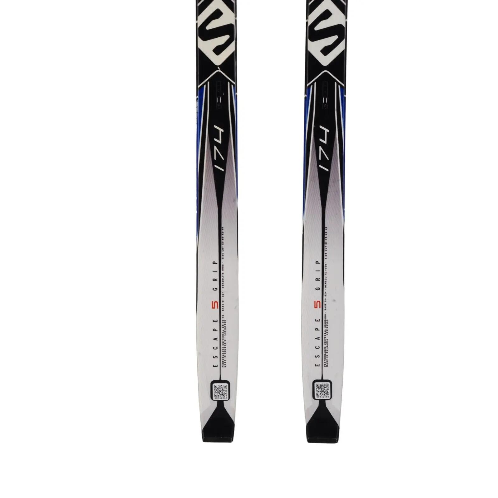 RECONDITIONNE - Ski De Fond Salomon Escape 5 + Fixation Sns Profil 4/4