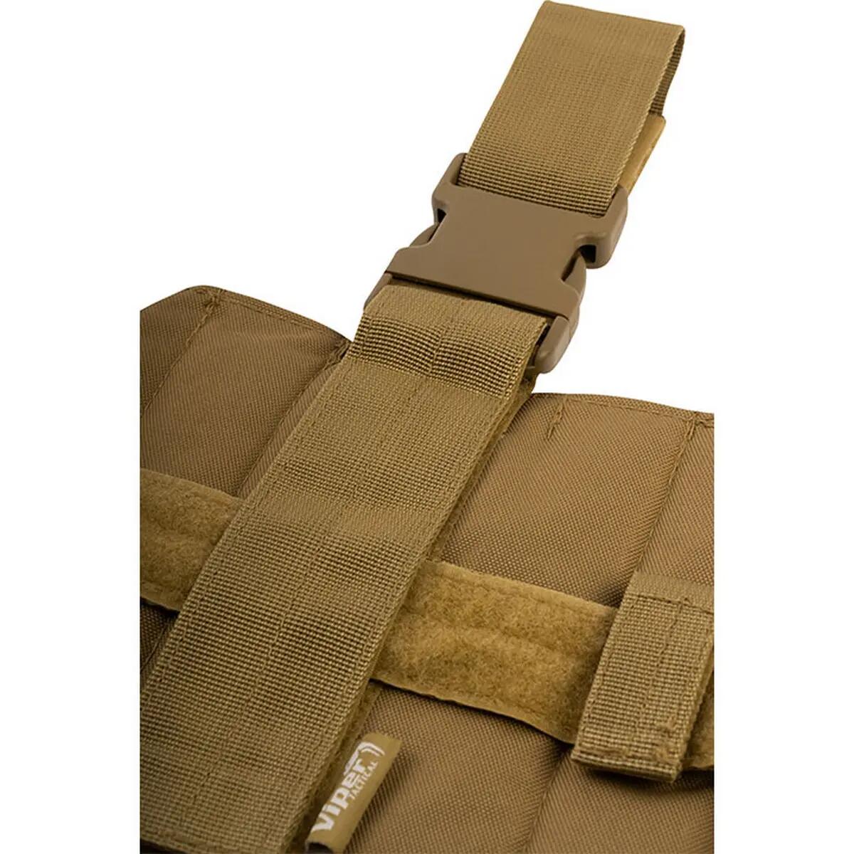 Protègejambe TACTICAL ELITE (Gris Pâle) Taille unique 4/4