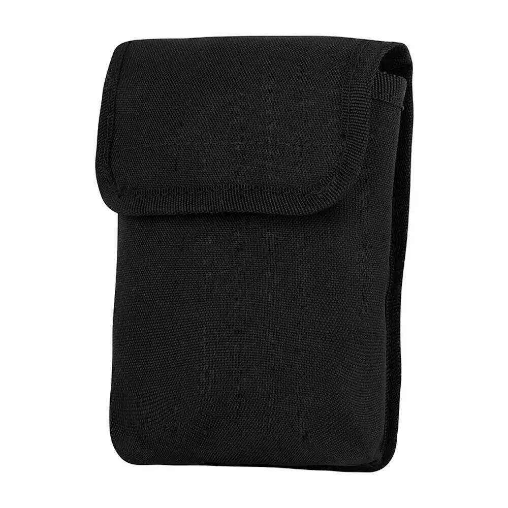 Plain Notebook Pouch (Black) One Size 4/5