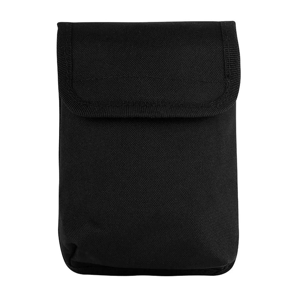 Plain Notebook Pouch (Black) One Size 3/5