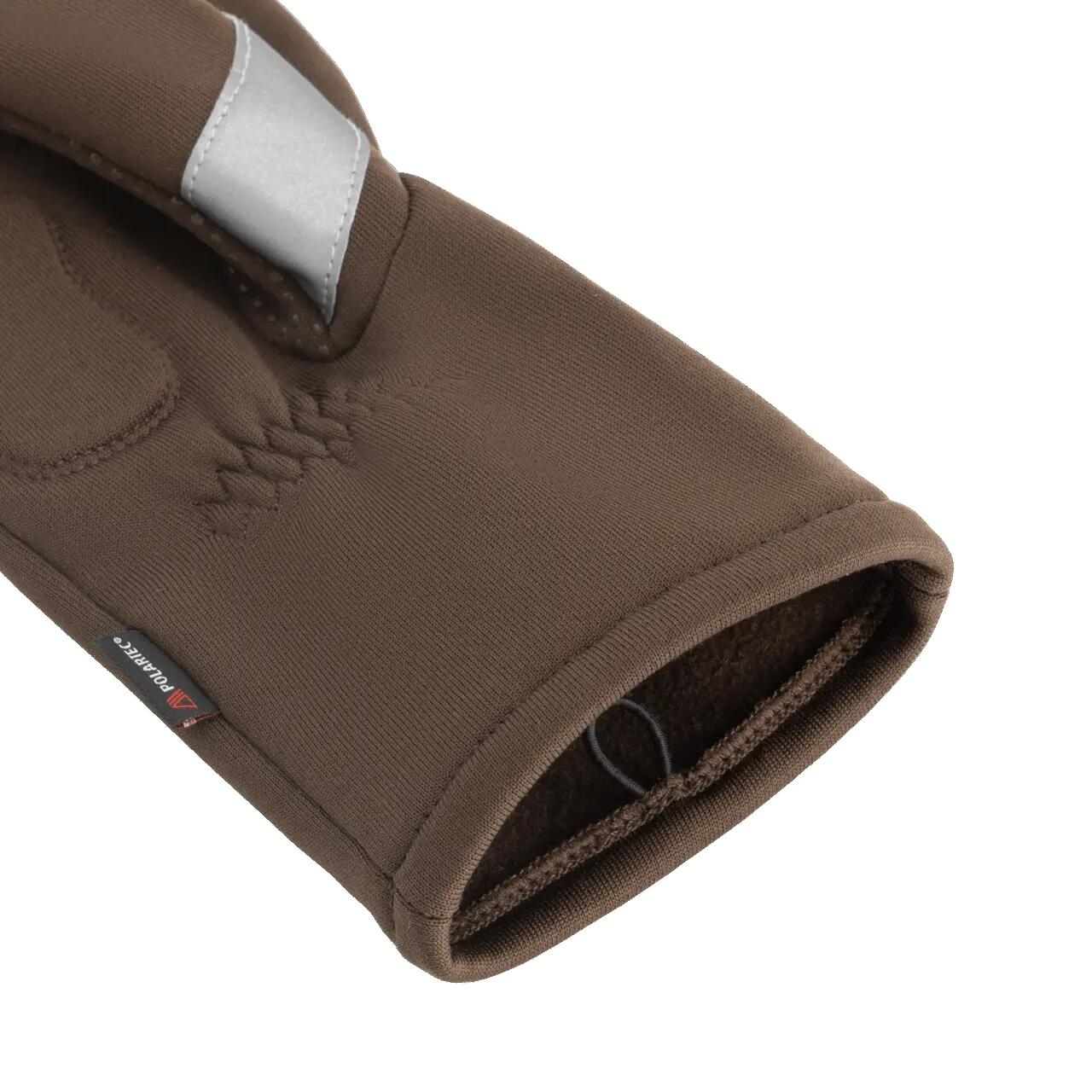 BBB Cycling Transit Polartec Handschuhe Fahrrad - Braun 5/5